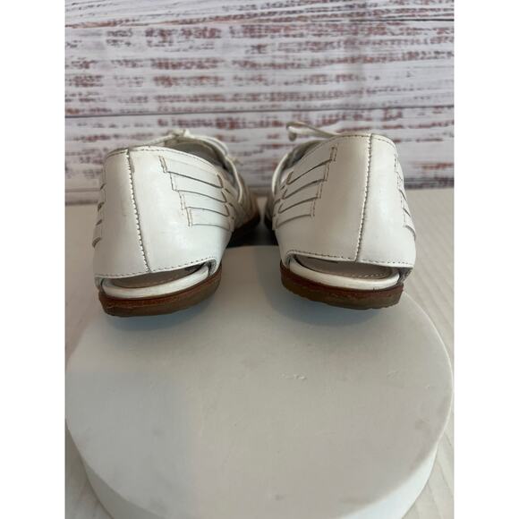 Sam Edelman Rishel woven leather flats White Size 7M - Picture 3 of 12